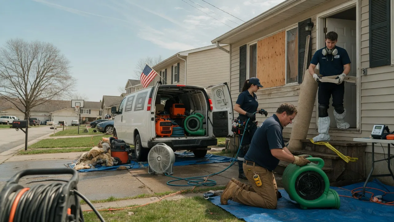 Water Damage Restoration in Joppa, IL near me